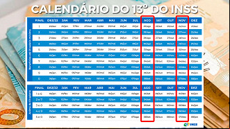 Calendário do 13º do INSS em 2023 Calendário do 13º do INSS em 2023