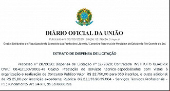 Publicação de escolha de banca Publicação de escolha de banca