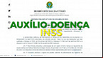 Auxílio-doença: INSS prorroga antecipação de R$ 1.045 até dezembro