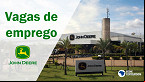 John Deere tem vagas de emprego abertas em agosto de 2021