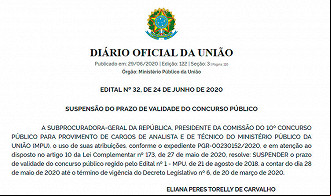 MPU suspende validade de concurso público para técnicos e analistas MPU suspende validade de concurso público para técnicos e analistas