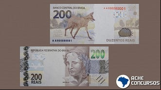 Confira imagens da nota de 200 reais. Confira imagens da nota de 200 reais.