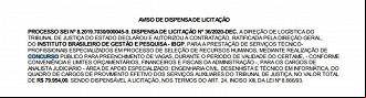 Escolha da banca organizadora do Concurso Público TJRS Escolha da banca organizadora do Concurso Público TJRS