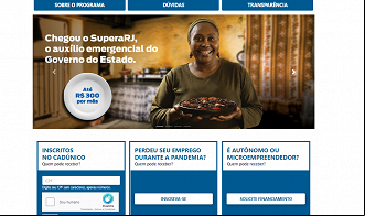 Cadastro no auxílio Supera RJ vai até 11 de junho. Cadastro no auxílio Supera RJ vai até 11 de junho.