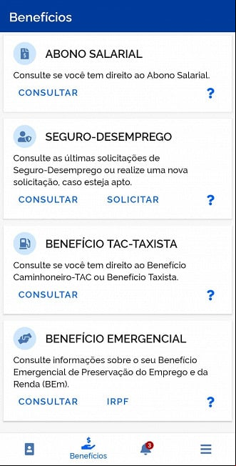 Consulta do abono Pis na CTPS digital (Divulgação) Consulta do abono Pis na CTPS digital (Divulgação)