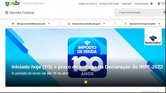 Créditos: Reprodução/Receita Federal