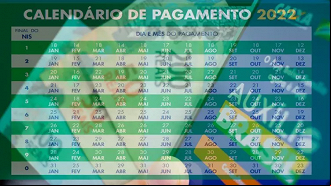 Calendário tem todas as datas de pagamento do Auxílio Brasil em 2022. Imagem: Ache Concursos. Calendário tem todas as datas de pagamento do Auxílio Brasil em 2022. Imagem: Ache Concursos.