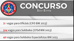 Concurso Bombeiros-MG 2022: Inscrições são prorrogadas