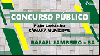 Concurso Câmara de Rafael Jambeiro - BA 2022: Edital e Inscrição