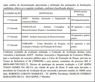 Concurso PMDF - Banca organizadora Concurso PMDF - Banca organizadora