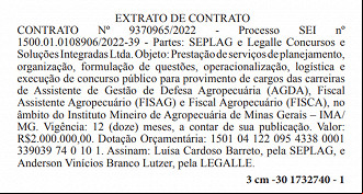 Concurso IMA - Banca definida Concurso IMA - Banca definida