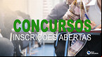 Concursos abertos: 31 órgãos abrem inscrições na semana de 13 a 17 de fevereiro