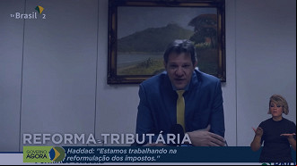 Créditos: Reprodução/TV Brasil Créditos: Reprodução/TV Brasil