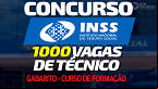 Concurso INSS: Cebraspe divulga gabarito das provas do curso de formação nesta quarta, 12