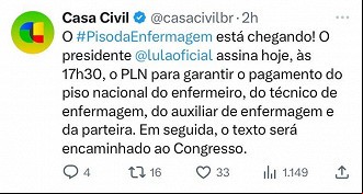 Créditos: Divulgação/Twitter