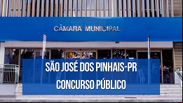 Concurso Câmara de São José dos Pinhais-PR 2023: Inscrição aberta