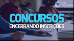 5 grandes concursos encerram inscriÃ§Ãµes nesta segunda (12); veja quais sÃ£o