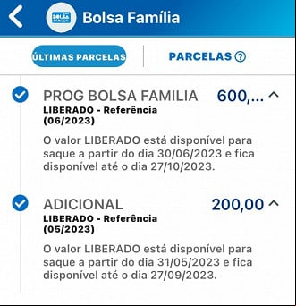 App Bolsa Família mostra benefício desbloqueado em junho App Bolsa Família mostra benefício desbloqueado em junho