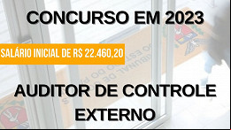 Concurso TCE-PR: Edital para auditor deve sair em 2023 Concurso TCE-PR: Edital para auditor deve sair em 2023