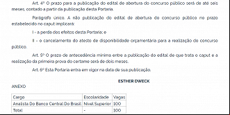 Banco Central do Brasil - BACEN terá concurso com 100 vagas para Analista Banco Central do Brasil - BACEN terá concurso com 100 vagas para Analista