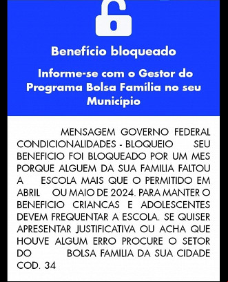Bolsa Família bloqueado por um mês em julho de 2024 Bolsa Família bloqueado por um mês em julho de 2024