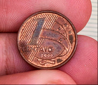 Moeda de 1 centavo pode valer R$ 400 - Foto: @numismaticajf Moeda de 1 centavo pode valer R$ 400 - Foto: @numismaticajf