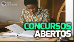 Concursos abertos: 25 órgãos abrem inscrições na semana de 9 de outubro