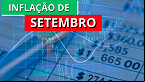 IBGE divulga inflação de Setembro; acumulado em 12 meses a dos 5%