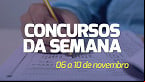 Concursos abertos: 80 órgãos abrem quase 11 mil vagas nesta semana