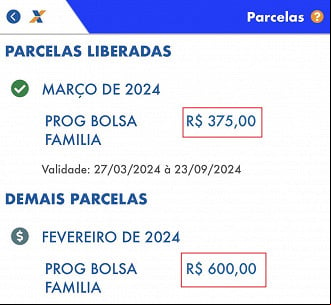 Bolsa Família baixou para metade do valor em 2024 Bolsa Família baixou para metade do valor em 2024