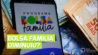 Bolsa Família: valor da parcela diminuiu em novembro. Foto: Ache Concursos Bolsa Família: valor da parcela diminuiu em novembro. Foto: Ache Concursos