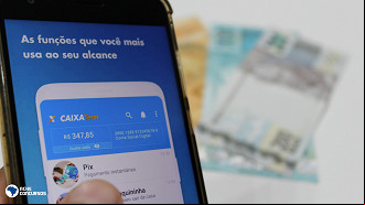 Pix em análise no Caixa Tem. Imagem: Ache Concursos