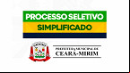Processo Seletivo Prefeitura de Ceará-Mirim-RN 2023