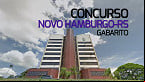 Gabarito de Novo Hamburgo-RS é divulgado