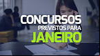 Veja quais concursos estão previstos para o mês de janeiro de 2024
