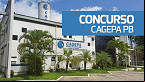 Cagepa PB realiza novo concurso público com 73 vagas; banca já foi selecionada