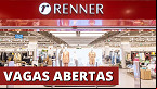 Lojas Renner oferece 923 vagas de emprego em fevereiro