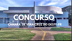 Concurso Câmara de Vera Cruz do Oeste-PR 2024