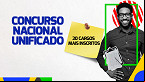 Concurso Unificado: Veja os 20 cargos com maior número de inscrições