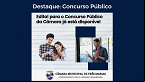 Concurso Câmara de Três Marias-MG 2024: Inscrição abre em Maio