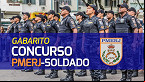 Gabarito Oficial PMERJ Soldado 2024 sai pela FGV; veja respostas