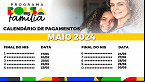 Governo atualiza Calendário do Bolsa Família de Maio; veja datas