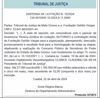Créditos: Divulgação/TJ-MT Créditos: Divulgação/TJ-MT