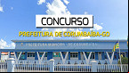 Concurso Prefeitura de Corumbaíba-GO 2024 saiu