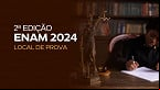 ENAM realiza provas para 33 mil candidatos no dia 20; saiba como verificar seu local