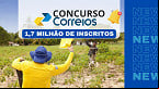 Concurso dos Correios registra 1,7 milhão de inscritos