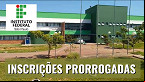 Edital IFSP com 53 vagas prorroga inscrições