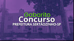 Gabarito de Sertãozinho-SP 2024 sai pela Vunesp