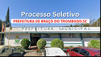 Processo Seletivo Prefeitura de Braço do Trombudo-SC 2025