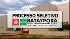 Processo Seletivo Prefeitura de Batayporã-MS 2025 abre 11 vagas